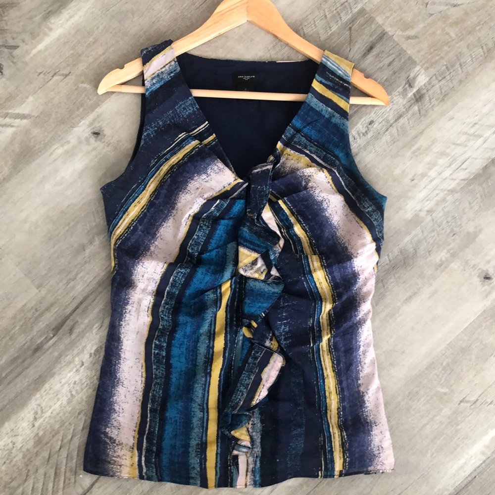 Ann Taylor sleeveless blouse